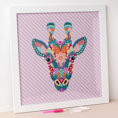 Mandala giraffa 5D Round Full Drill Diamond Painting Craft Kit