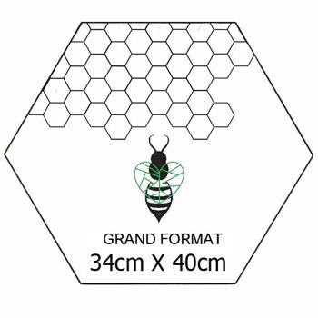 Bee Wrap Individuel Grand Format 2