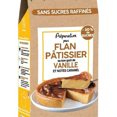 Zubereitung für Flan Pâtissier Vanille- und Karamellnoten