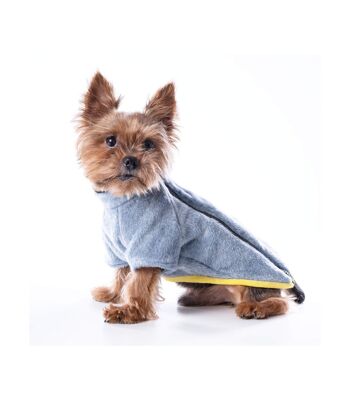 Manteau pour Chien Groc Groc Chiu Mouflon Gris 1