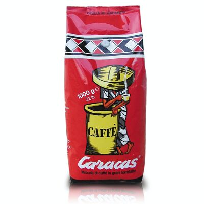 Caffè Caracas rosso in grani | Confezione da 1Kg