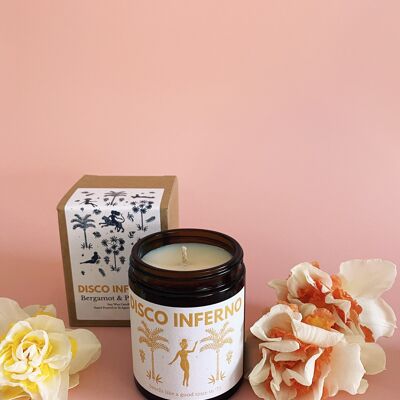 Disco Inferno - Midi Size Boxed Soy Wax Candle