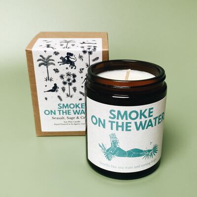 Smoke on the Water - Midi 180ml Vegan Soy Wax Candle