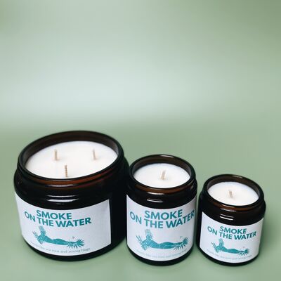 Smoke on the Water Mini 120ml Vegan Soy Wax Candle