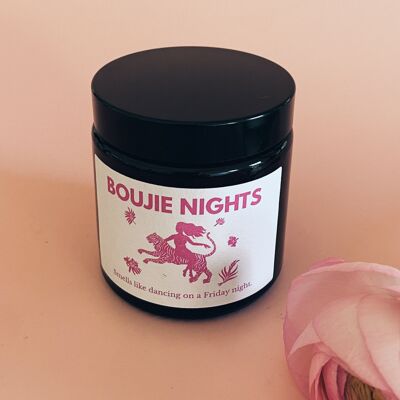 Boujie Nights Mini - Vegan Soy Wax Candle