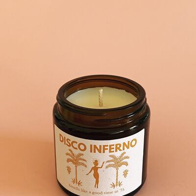 Disco Inferno - Mini 120ml Vegan Soy Wax Candle