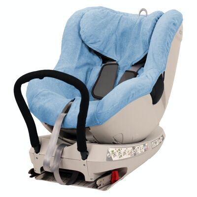 Britax Romer Dual Fix - copriseggiolino su misura in spugna di cotone – Baby’s Clan - Bianco nuvola