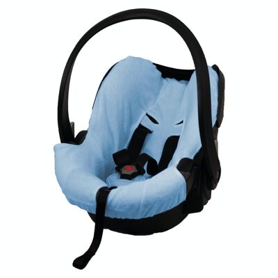 Be Safe Izi Go - copriseggiolino su misura in spugna di cotone – Baby’s Clan - Grigio chiaro