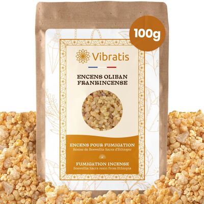 Granos de Incienso 100% Natural Boswellia Carterrii Calidad Premium Virtudes Espirituales Muy Fuertes (100g)