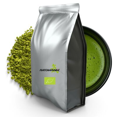 Matcha UJI Orgánico - Calidad Ceremonial - Granel (1kg)