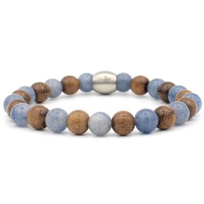 Pulsera Nane kayu cuarzo azul