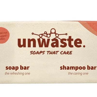 Unwaste Duopack Sapone & Shampoo Olio di Arancio