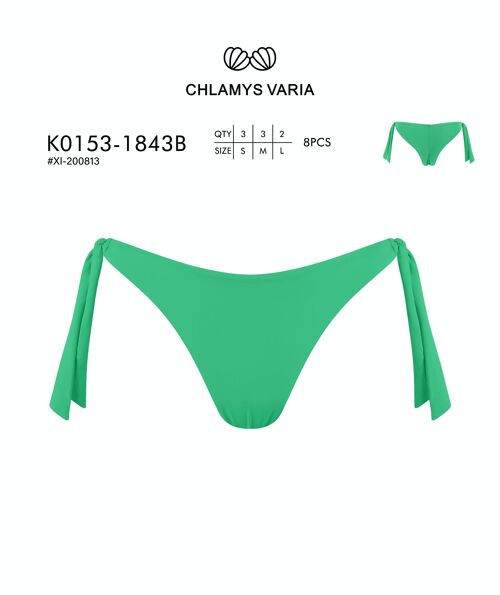 K0153 Brazilian Bikini Bottom- Solid Color
