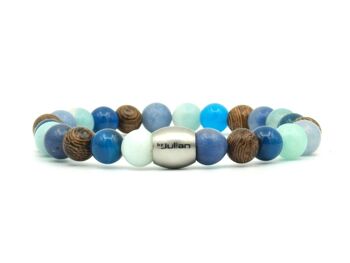 Bracelet Nane kayu mix bleu 2