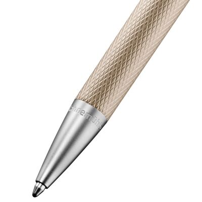 Ballpoint pen, slim edition, beige
