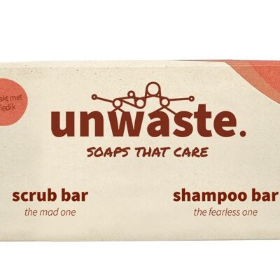 Unwaste Duopack Scrub & Shampoo Huile de café