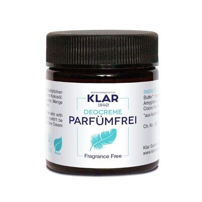 Deocreme senza profumo 30ml, unità di vendita 12 pezzi