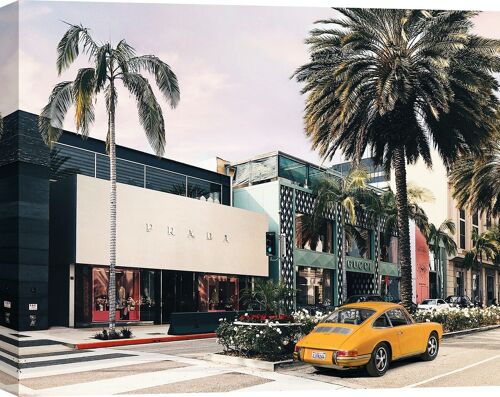 Fotografia su tela: Julian Lauren, Rodeo Drive, Beverly Hills, California