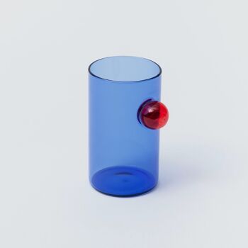 Verre Bubble - Bleu et Rouge 4