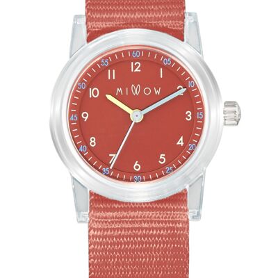 Orologio da bambino Millow ET'Tic in terracotta