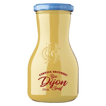 Moutarde de Dijon bio 1