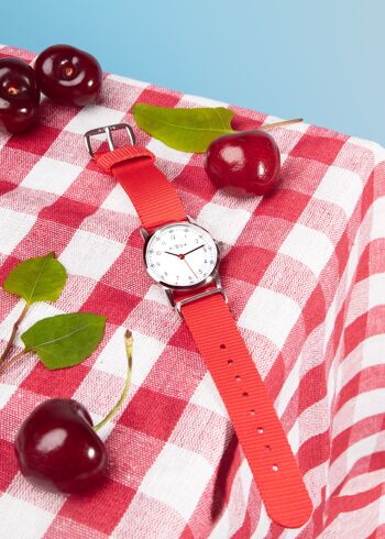 Montre enfant Millow Classique rouge Mixte Ludique et élégante 2