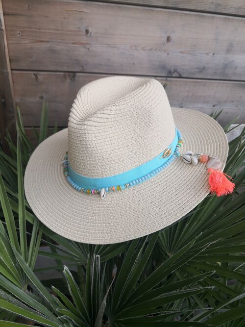 Chapeau de soleil, bohême chic, Summer chic, esprit Ibiza. Fed 1