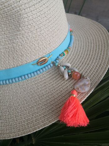 Chapeau de soleil, bohême chic, Summer chic, esprit Ibiza. Fed 1 2