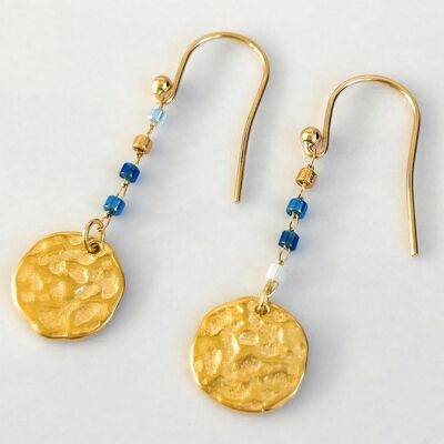 Boucles d'oreilles Miyuki Triple OCEAN