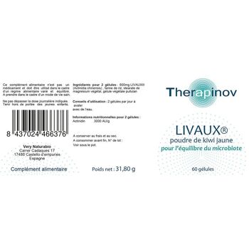 Livaux® Poudre de Kiwi Jaune : Flore Intestinale & Transit 2