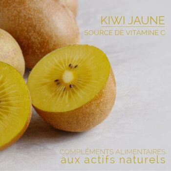 Livaux® Poudre de Kiwi Jaune : Flore Intestinale & Transit 3