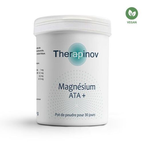 Magnésium ATA + Poudre : Stress & Vitalité