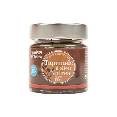 Tapenade d'olives noires 100g - Yvan & Grégory