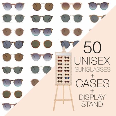 Occhiali da sole - confezione da 50 occhiali unisex