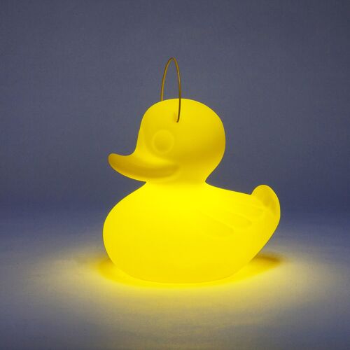 Schwimmleuchte "The DUCK-DUCK lamp S" Gelb