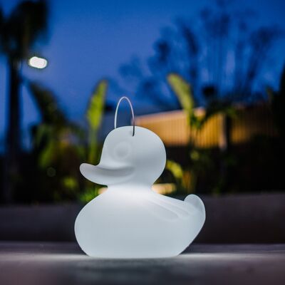 Schwimmleuchte "The DUCK-DUCK lamp S" Weiß