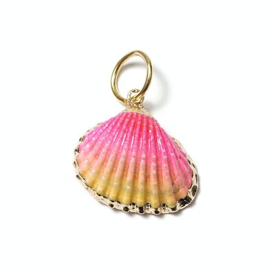 Shell Pink-​Orange GoldBrillo, Amuleto S