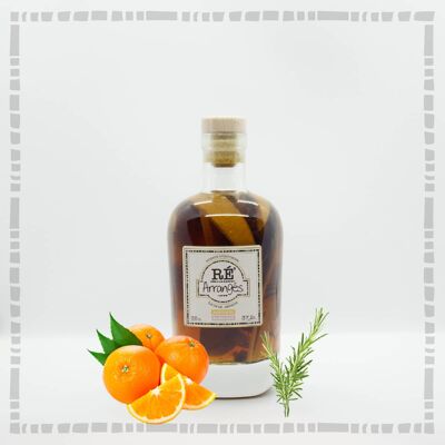 Rhum Arrangé AGRUMES / ROMARIN 35CL