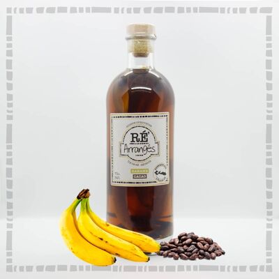 Rhum Arrangé BANANE / CACAO 70CL