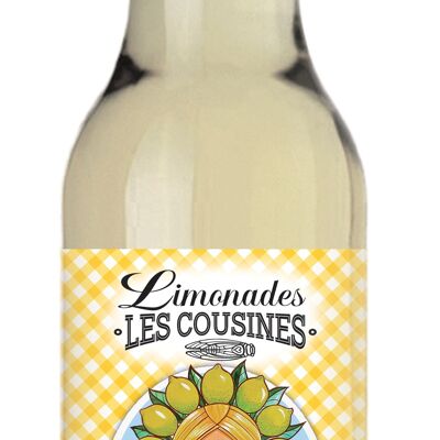 Artisanal Lemonade from Provence - Les Cousines - Organic Lemon 33cl