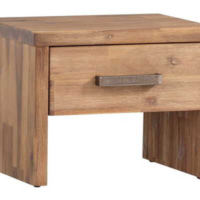Albury bedside table in brushed acacia