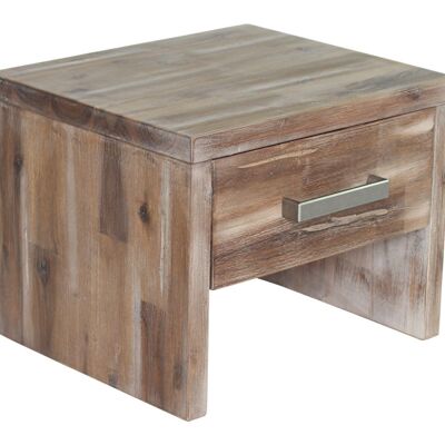 Albury acacia bedside table