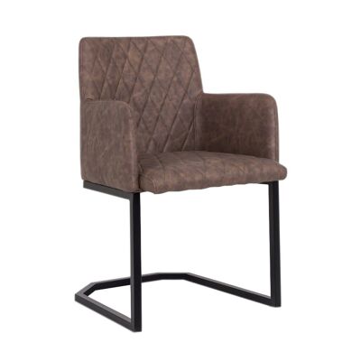 Fauteuil Clinton marron