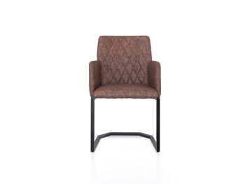 Fauteuil Clinton marron 10