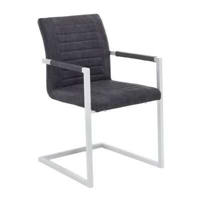 Set of 2 armchairs Picton grey/white