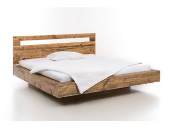 Lit en bois pin Marton 2