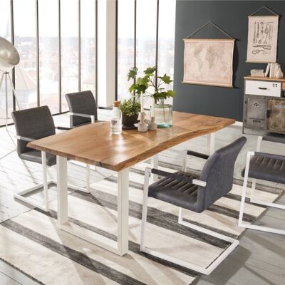 Dining table Bullwer with 4 chairs Picton grey