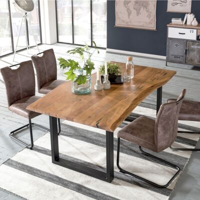 Dining table Bullwer with 4 chairs Kenton