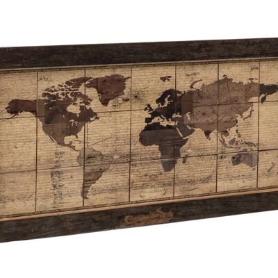 Carte du monde murale 180x90
