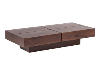 Table basse Amberley acacia 140x70 cm 1